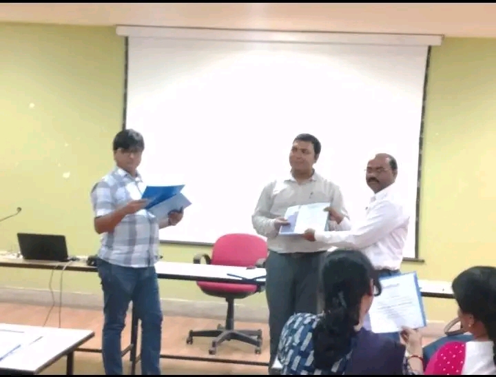 Training after certificate distribution